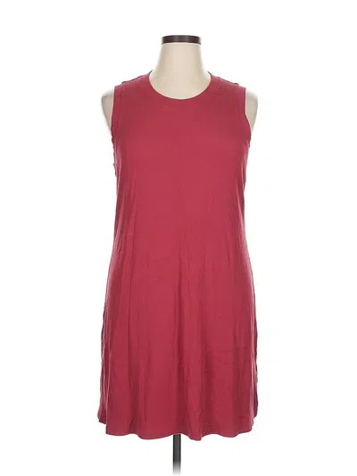 Pre-owned Another Love Casual Dress In Burgundy