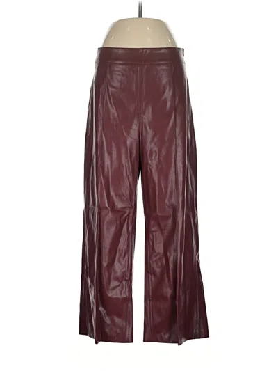 Pre-owned Another Love Casual Pants In Burgundy