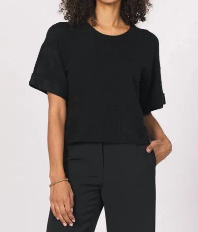 Another Love Catrina Crew Neck Sweater In Black In Multi