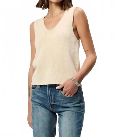 Another Love Celie Top In Vintage Cream In Neutral
