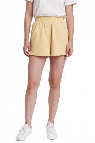 Another Love Cheyna Short In Sunflower In Yellow