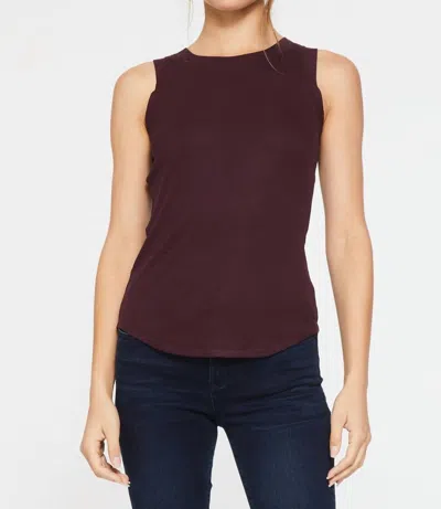 Another Love Cleo Top In Tawny Port In Multi