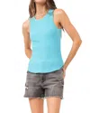 Another Love Esther Tank In Aqua In Blue
