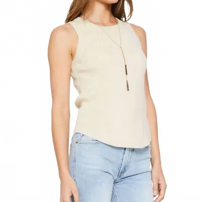 Another Love Cora Tank Top In Porcelain In White