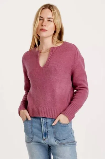 Another Love Coraline Sweater In Wood Rose In Pink