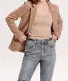 Another Love Corduroy Blazer In Buckwheat In Neutral