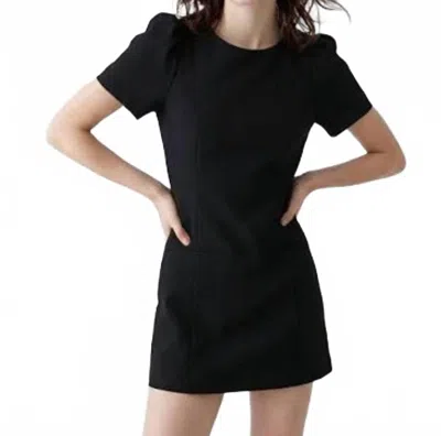 Another Love Demi Suede Mini Dress In Black