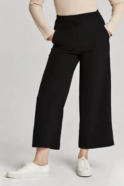 Another Love Denali High Rise Wide Leg Pant In Black