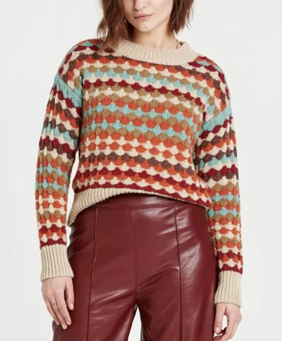 Another Love Fabienne Crew Sweater In Multi