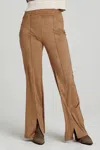ANOTHER LOVE FALLON FLARE PANT IN TAN