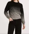 Another Love Gillian Sweater In Black/heather Grey In Multi