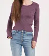 Another Love Holland Sweater In Blackberry