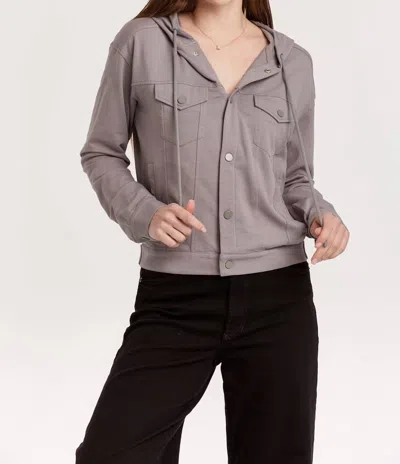 Another Love Hunter Jacket In Iron In Gray