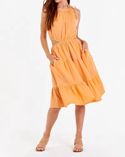 Another Love Ivanna Dress In Sunkissed In Yellow