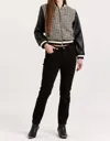 Another Love Janel Tweed Mixed Jacket In Multi In Multi