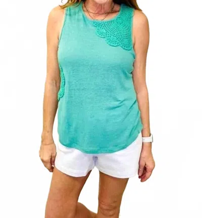 Another Love Junie Tank Top In Garden Green