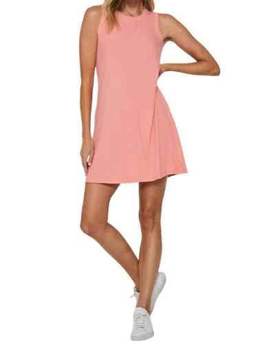 Another Love Justine Dress In Burnt Coral In Pink