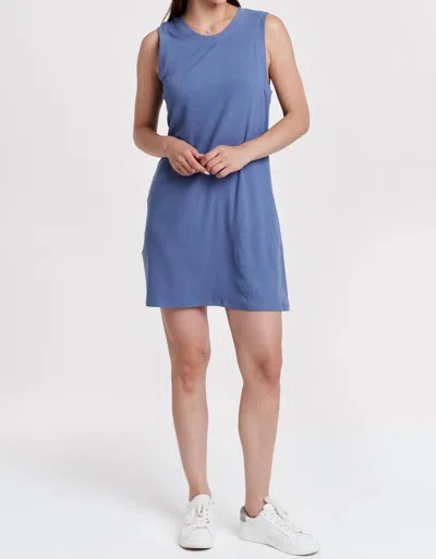 Another Love Justine Dress In Stormy Blue