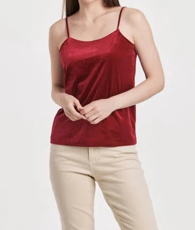 Another Love Lima Velvet Tank In Granada In Multi