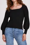 Another Love Lincoln Rib Sweater In Black