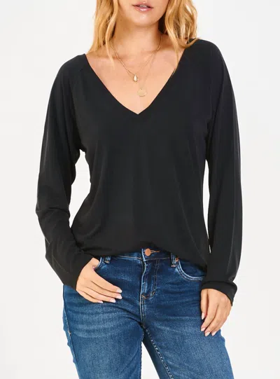 Another Love Liv Top In Black