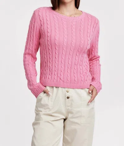 ANOTHER LOVE LUPE SWEATER IN SOFT CHERRY