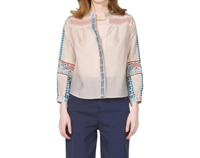 Another Love Makenna Top In Almond In Multi