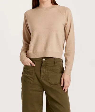 Another Love Maritza Raglan Sweater In Buckwheat In Multi