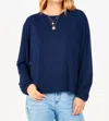Another Love Matilda Modal Long Sleeve Tee In Eclipse