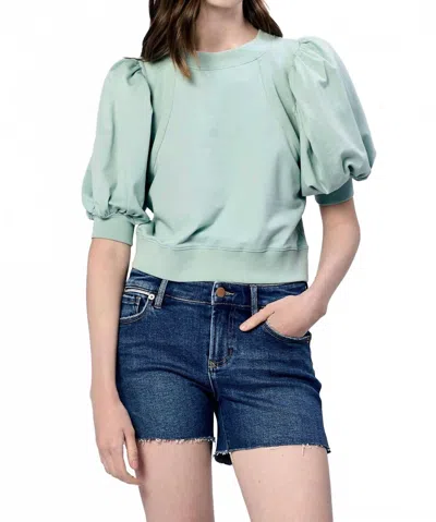 Another Love Melina Crew Neck In Green
