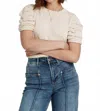 Another Love Nahla Sweater Top In Birch In Blue