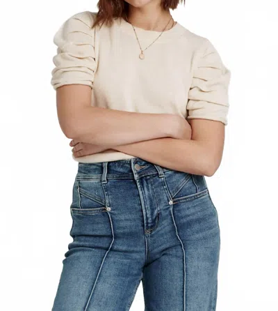 Another Love Nahla Sweater Top In Birch In Blue