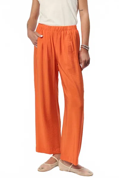 Another Love Paris Pant In Persimmon In Gold