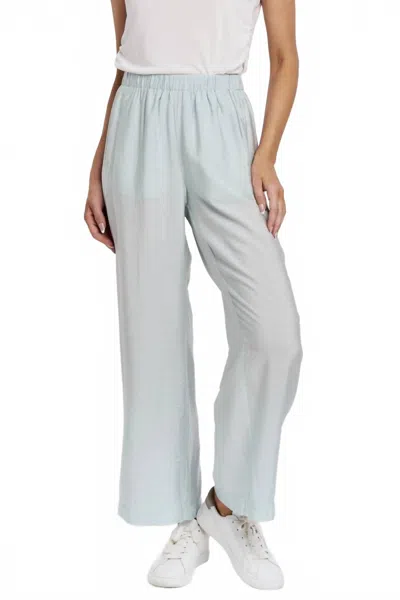 Another Love Paris Wide Leg Pant In Aquamarine In Blue