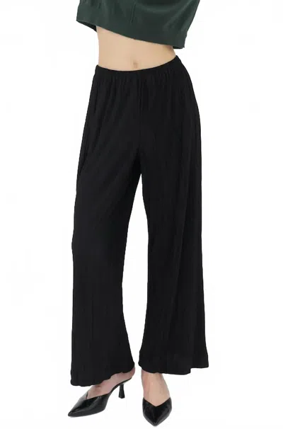 Another Love Paris Wide Leg Pant In Black