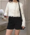 Another Love Parker Shorts In Black In Black