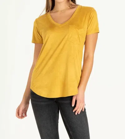 Another Love Phoenix Tee In Golden Spice In Yellow