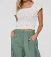 Another Love Polina Top In Off White