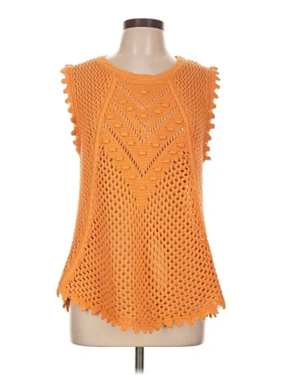 Pre-owned Another Love Pullover Sweater In Orange