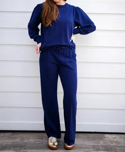 Another Love Quincy Pants In Electric Indigo In Blue