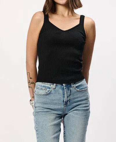 Another Love Riri Tank Top In Black