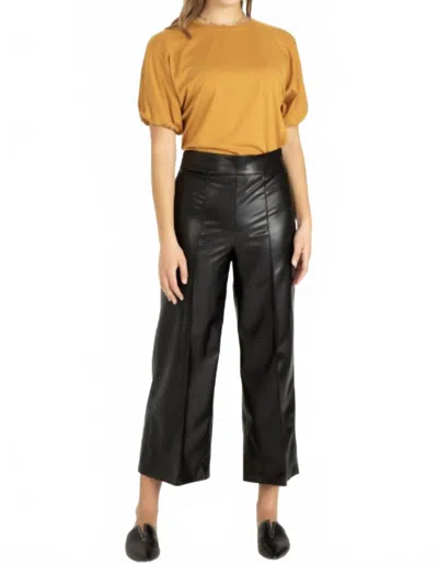 Another Love Sparkle Wide Leg Pants In Black