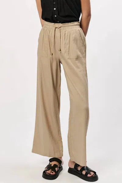Another Love Stormi Wide Leg Pants In Sandcastle In Multi