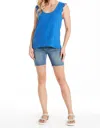 Another Love Tessa Tank Top In Cobalt Blue