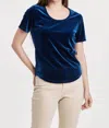 Another Love Ultramarine Aimee Top In Blue