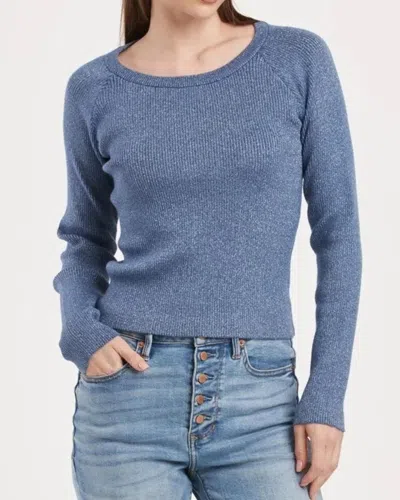 Another Love Ultramarine Holland Top In Blue