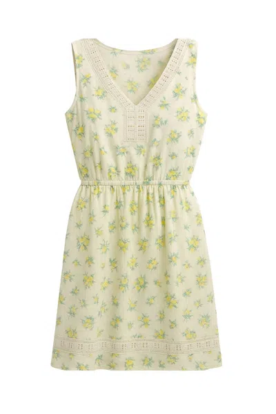 Another Love Women's Brylee Buttercup Bouquet Mini Dress In Yellow In White