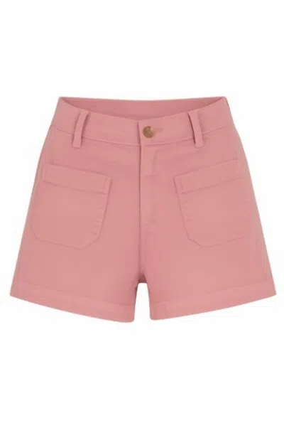 Another Love Women's Carlisle Shorts In Peaches N Cream In Pink