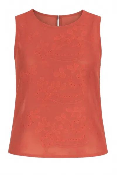 Another Love Women's Jo Sleeveless Top In Grenadine In Pink
