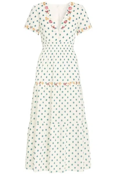 Another Love Women's Parisa Maxi Dress In Wildflower In White